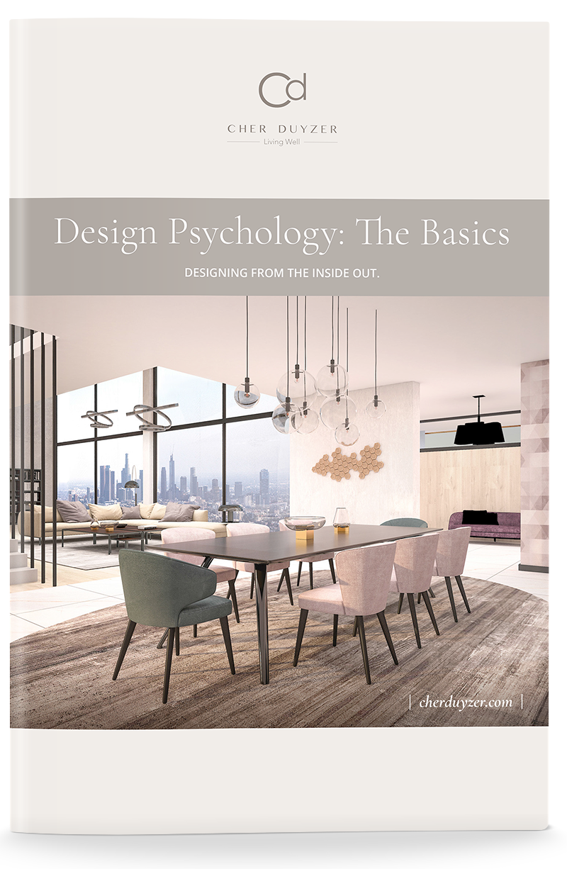 The Basics of Design Psychology Free Ebook | Cher Duyzer Living Well